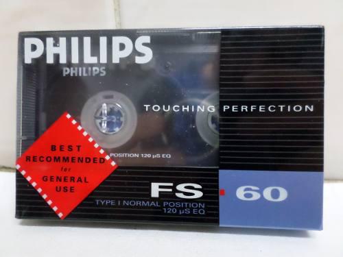 Cassette Virgen Philips Fs60 Nuevo Cerrado Made In Korea