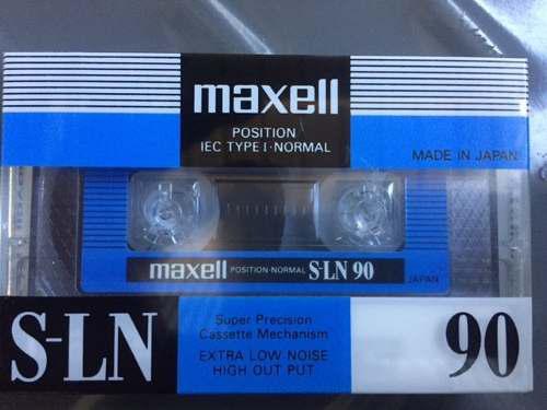 Cassettes Virgen Maxell De 90 Japones