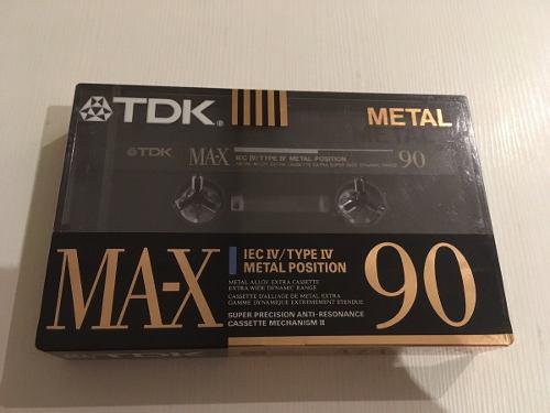Cassettes Virgenes Tdk Max 90