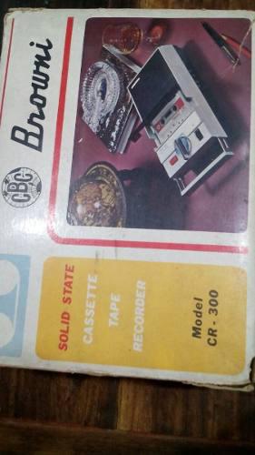 Grabador Cassettes Browni Cr 300