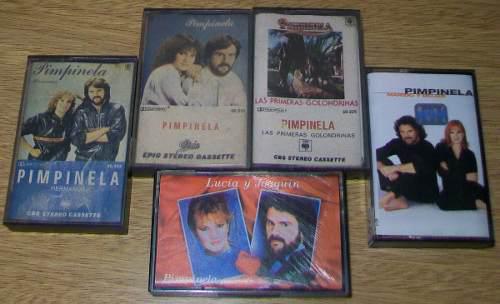 Lote 5 Cassette Originales Grupo Pimpinela