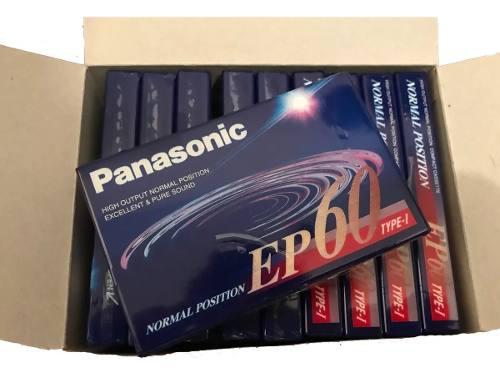 Lote X 10 Cassette Panasonic Ep60