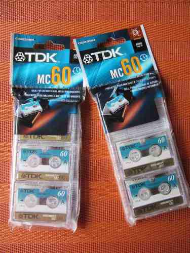 Microcassette Tdk Mc 60