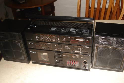Philips R.grabador Sound Machine Austria 1986-4b. Ver Casset