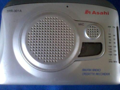 Radio Grabador Periodista Asahi Tpr-301 A Revisar