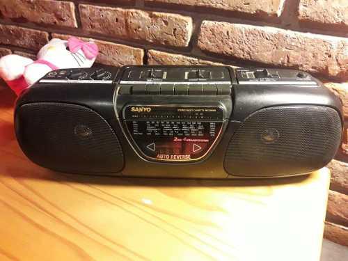 Stereo Radio Casette Recorder Sanyo