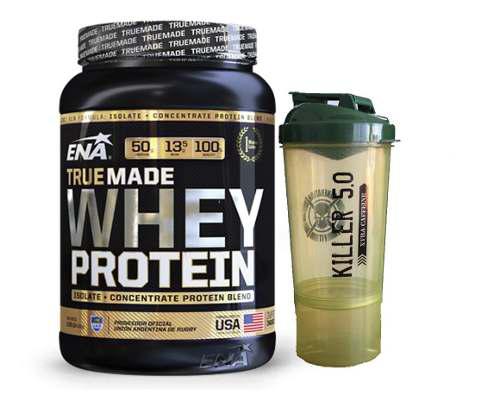 True Made Whey Protein 1kg Ena+vaso 2 En 1 Shaker Generation