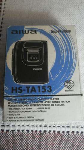 Walkman Aiwa Hs-ts153 Am/fm Stereo Radio Cassette Player