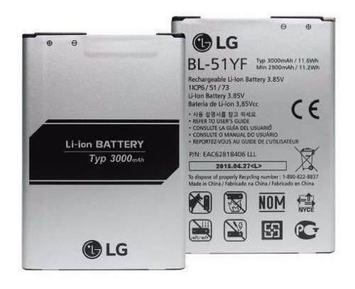 Batería Lg G4, 100 % Original 51yf-1 Sellada 3000 Mah,