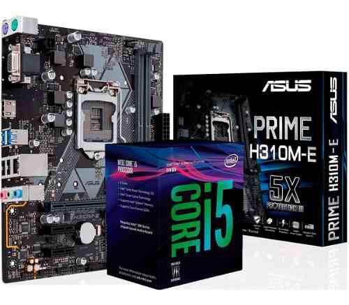 Combo Actualización Intel Core I5 9400f Mother Asus H310