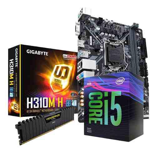 Combo Actualización Pc Intel I5 9400 + H310 + 8gb