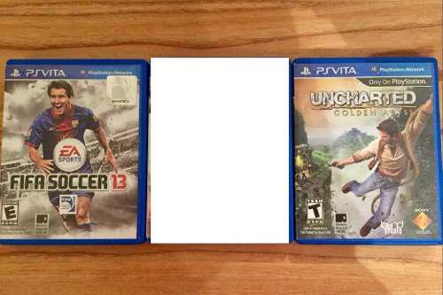 Fifa 13 Y Uncharted Lote Juegos Ps Vita Fisicos Impecables