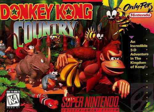Juego Donkey Kong Country Super Nintendo Snes Palermo Znorte