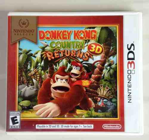 Juego Nintendo 3ds Donkey Kong Country Usado Mario 7wk5