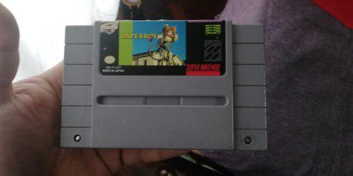 Juego Paperboy 2 Nintendo Snes Original #fabricadegamers