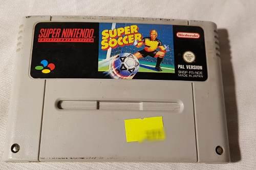 Juego Super Soccer Super Nintendo Super Famicom/local
