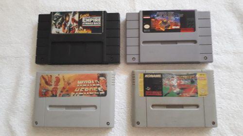 Lote De Juegos Snes Super Nintendo