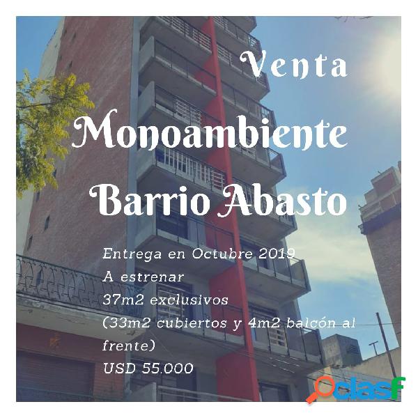 MONOAMBIENTE AMPLIO CON BALCON AL FRENTE / BARRIO ABASTO /