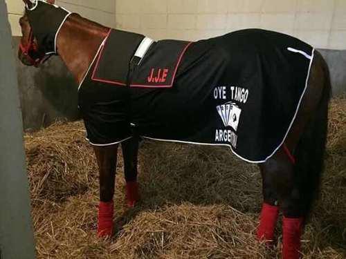 Manta De Presentar Para Caballos Turf