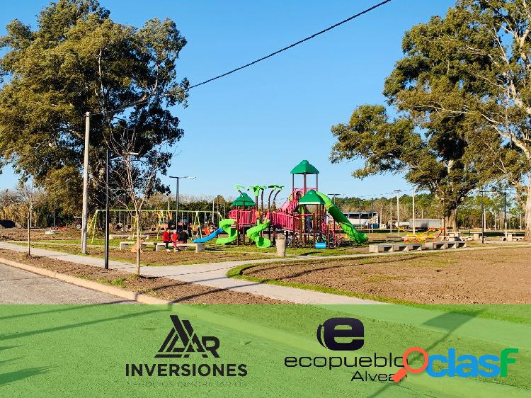 VENTA LOTE/TERRENO EN ALVEAR - BARRIO RESIDENCIAL ABIERTO -