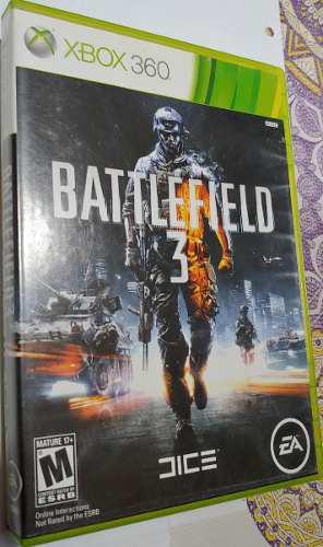 Juego Battlefield 3 Xbox 360 -original- -no Envio-