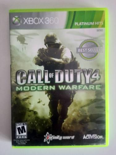 Juego Call Of Duty 4 Modern Warfare, Xbox 360!!