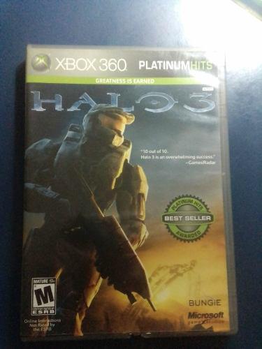 Juego Original De Xbox Halo 3