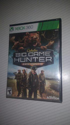Juego Para Xbox 360 Big Game Hunter. Cabelas