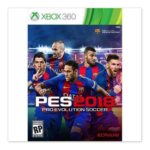 Juego Pes 18 Para Xbox 360 Totalmente Original