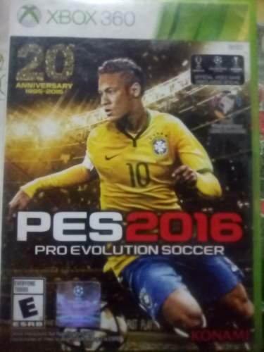 Juego Pes 2016 Pro Evolución Soccer Para Xbox360