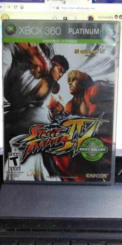 Juego Street Fighter Iv Para Xbox360 Original