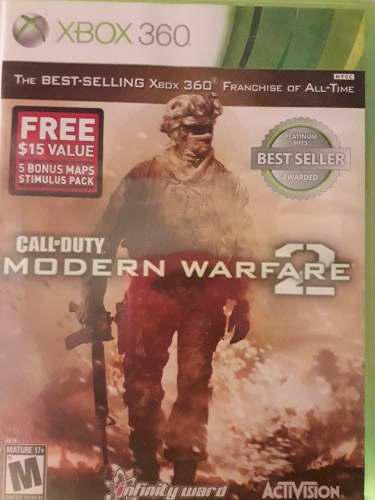 Juego Xbox 360 Call Of Duty Modern Warfare 2original Nuevo