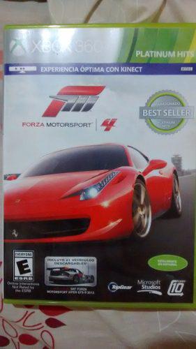 Juego Xbox 360 Forza Motorsport 4 Sirve Para Kinect