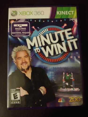 Juego Xbox 360 Kinect Minute To Win