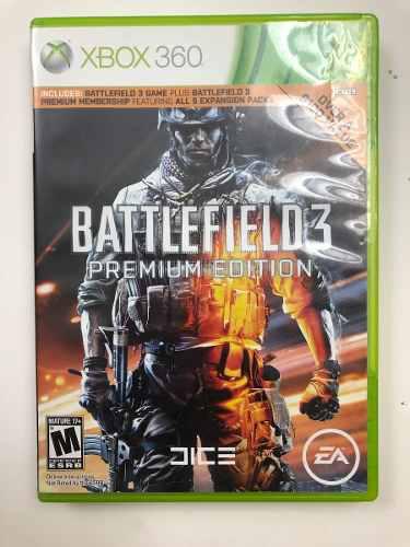 Juego Xbox 360 -battlefield 3 Premium Edition- Original