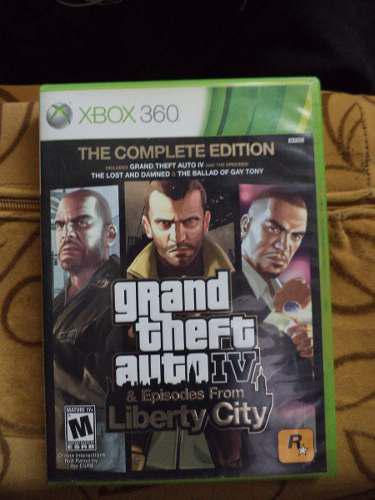 Juego Xbox Gran Theft Auto Iv The Complete Edition