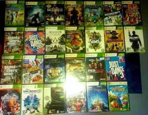 Lote De 25 Juegos De Xbox 360 Originales En Perfecto Estado