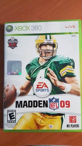 Madden Nfl 09 - Juego Xbox 360 Original