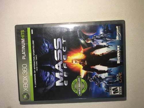 Mass Efects Platinumhits Juego Para Xbox 360 Original
