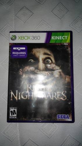 Rise Of Nightmares Juego Xbox360 Kinect