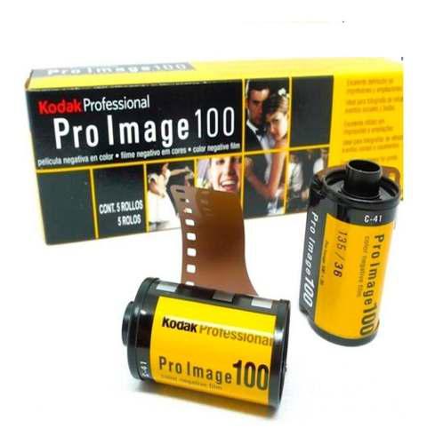 Rollo Kodak Pro Image 36 Fotos 100 Asas 35mm Vence 05/2021