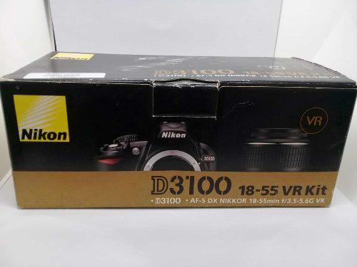 Cámara Nikon D3100 Lente 18-55mm 20 Mil Disparos Garantía