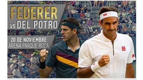 Entradas Federer Del Potro Exc.ubicacion Precio Oportunidad!