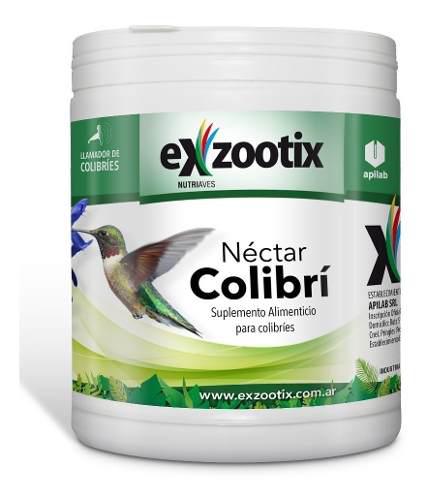 Néctar Colibrí Exzootix X 300g Suplemento Alimenticio