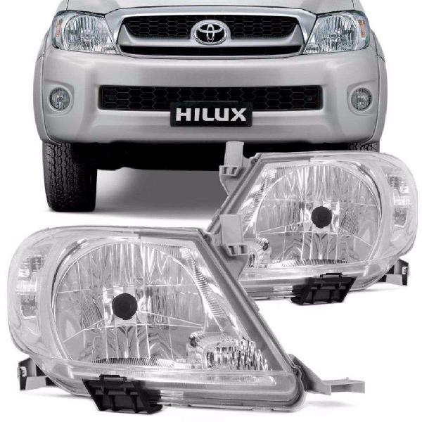 OPTICAS DELANTERAS TOYOTA HILUX DEL 2008 AL 2012