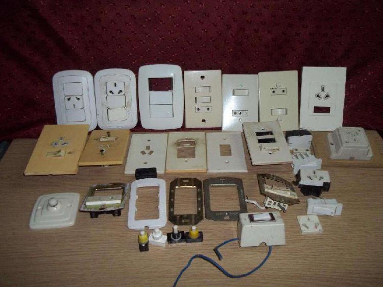 Lote de accesorios eléctricos