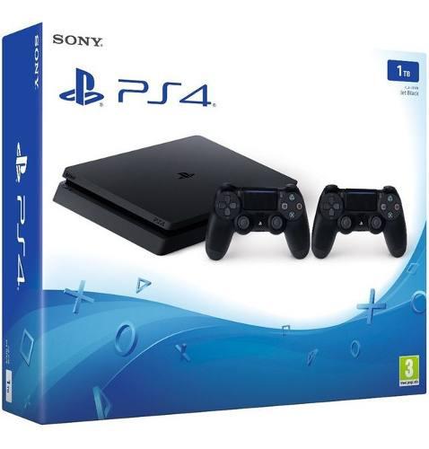 Playstation 4 Slim 1 Tb Ps4 + 2 Joystick Nuevo 6 Cuotas!!