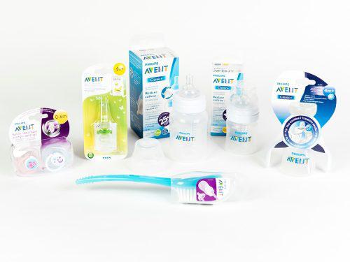 Set Recien Nacido Avent Classic ® 3 Mamaderas Asas 2