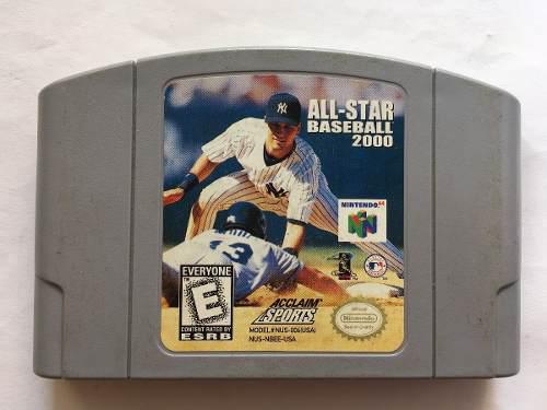 All Star Baseball 2000 Original Nintendo 64