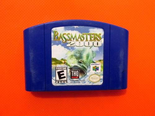 Bassmasters 2000 Original Nintendo 64 Ntsc Nus-usa